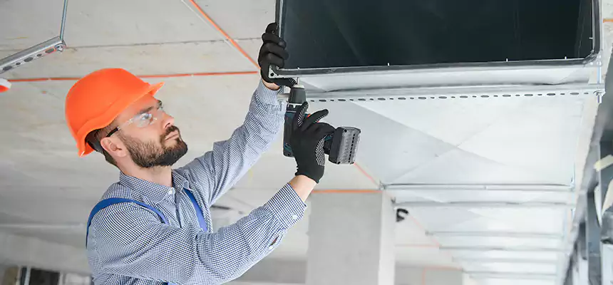 Roof Cap & Exterior Hood Lint Buildup Removal – Foster City